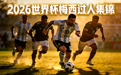 2026年世界杯梅西过人集锦视频封面，梅西连续突破三名防守球员